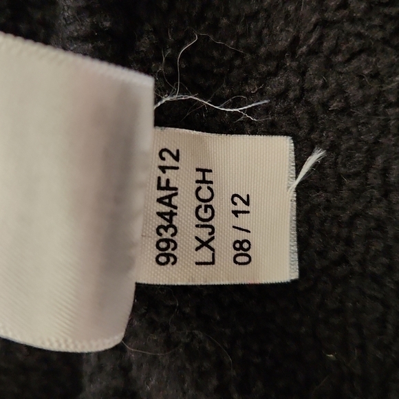 Aeropostale Black Fleece Winter Coat - Picture 9 of 10